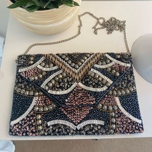 Beaded Envelope Crossbody